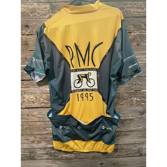 Mens Cycling Jersey PMC 192 Miles M/L Sturbridge Provincetown Boston Mass - Picture 11 of 13